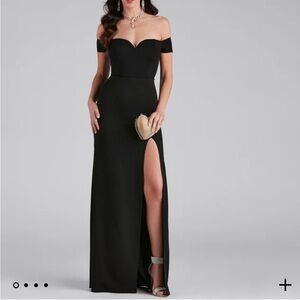 Formal High Slit Dress - size 1